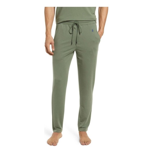 Polo Ralph Lauren Men's Green Mini Terry Pajama Pants NWT SZ XL - Picture 3 of 12